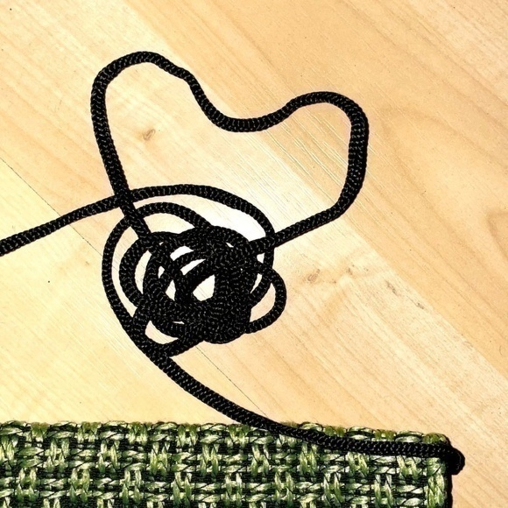NWOT Chinese handmade knit luck embroidery purse crossbody bag travel passport - Picture 12 of 13